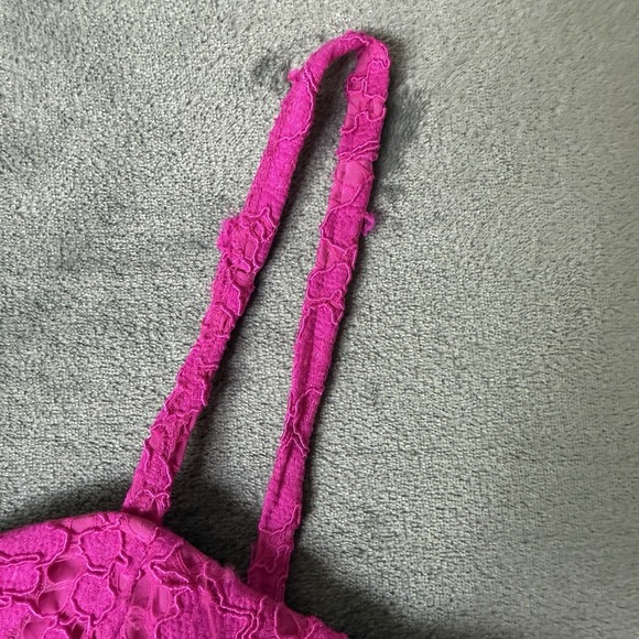 Lilly Pulitzer Floral Lace Berry Sangri Demi Convertible Dress 2 - Picture 4 of 9